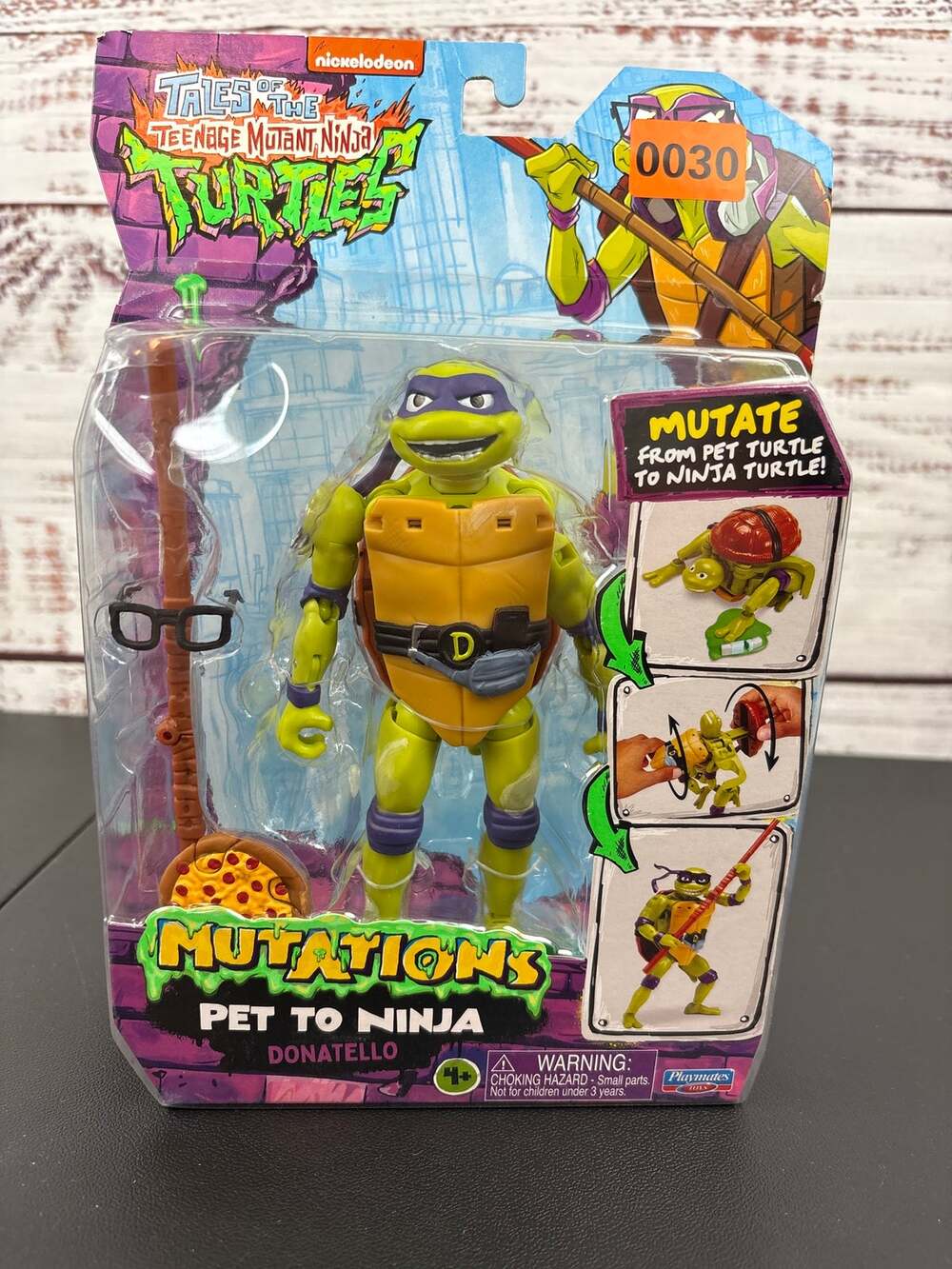 TMNT Teenage Mutant ninja Turtles Mutations Donatello Pet To Ninja Nickelodeon